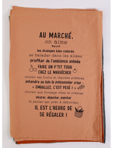 Torchon - Au marché